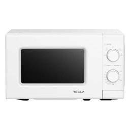Микровълнова фурна TESLA MW2031MW, 20л, 700W, Механично управление, Бяла
