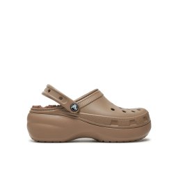 Crocs Чехли Classic Platform Lined Clog W 207938 Кафяв