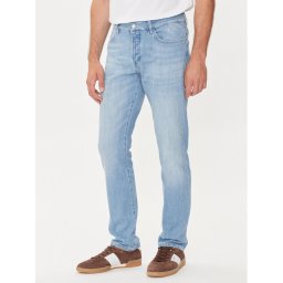 BOSS Дънки Delaware3-1-Bf 50513692 Светлосин Slim Fit