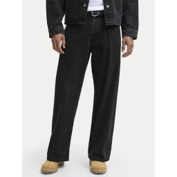 Jack & Jones Дънки Dave Original 12290248 Черен Baggy Fit