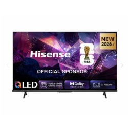 Телевизор Hisense 43" E7S Pro, 4K Ultra HD 3840x2160, QLED, Quantum Dot, 144Hz, HDR 10+ adaptive, HLG, Dolby Vision, DTS Virtual X, Smart TV, WiFi 5GHz, WiFi Direct, BT, Anyview Cast, 3xHDMI, 2xUSB, LAN, CI+, DVB-T2/C/S2, Black