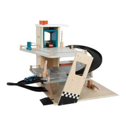 Small Foot Паркинг за коли, дървен, на 3 нива, 62 х 36 х 43 cm