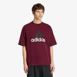 Тениска adidas Equipment Logo Tee Maroon XL