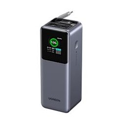 Powerbank PB726 PD 20000 mAh 3 Ports 165W Retractable Cable