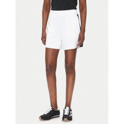 EA7 Emporio Armani Шорти от плат 7W000176 AF12643 U0002 Бял Regular Fit