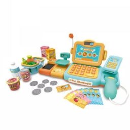 Детски касов апарат с аксесоари Buba Fun Shopping 888F, Оранжев
