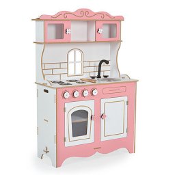Дървена детска кухня Moni Toys Rosey, 105 см