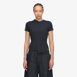 Тениска Y-3 Fitted Short Sleeve Tee Black L