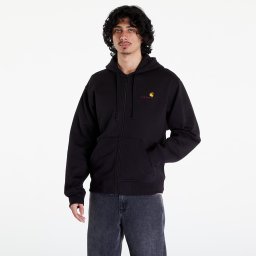 Суитшърт Carhartt WIP Hooded American Script Jacket UNISEX Black XXL