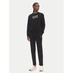 EA7 Emporio Armani Анцуг 7W000115 AF13135 MC004 Черен Regular Fit