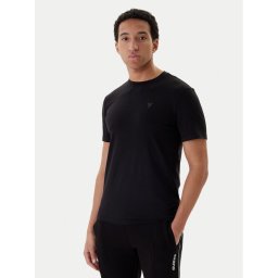 Guess Тишърт Z2YI12 JR06K Черен Regular Fit