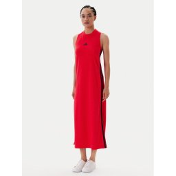 adidas Ежедневна рокля Essentials 3-Stripes JE1206 Червен Regular Fit
