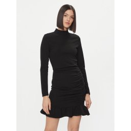Morgan Ежедневна рокля 232-RJUST.F Черен Regular Fit