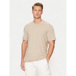 Guess Тишърт Z2YI12 JR06K Бежов Regular Fit