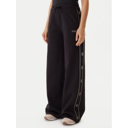 Guess Долнище анцуг V5BB12 KCX22 Черен Wide Leg