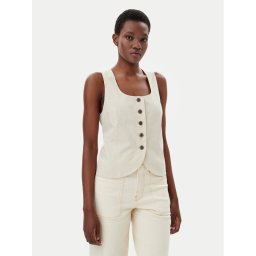 Gap Елек 714973-02 Бежов Slim Fit