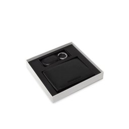 Emporio Armani Компелкт портфейл и ключодържател Y4R222 Y068E 80001 Черен