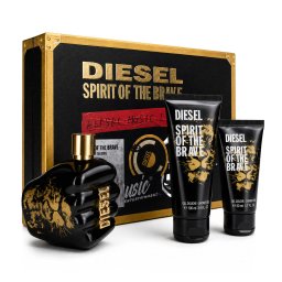 Diesel Spirit of the Brave комплект за мъже Eau de Toilette 125 ml + Душ гел 100 ml + Душ гел 50 ml
