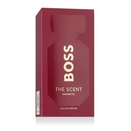 HUGO BOSS Boss The Scent Magnetic 2023 Eau de Parfum за жени 30 ml опция Бургундска опаковка със силует