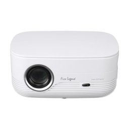 AOPEN QF81 – Преносим LED проектор, FHD 1080p, 13000 LED lm, HDMI, WiFi Dongle, 2x5W - Бял