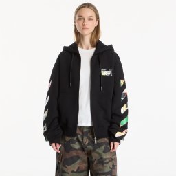 Суитшърт Off-White Industrial Arrow Regular Zip Hoodie UNISEX Black M