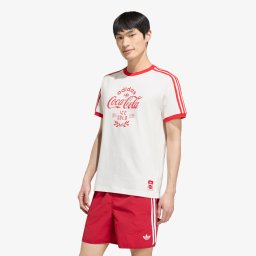 Тениска adidas Originals X Coca-Cola Classic Sport Cali T-Shirt White S