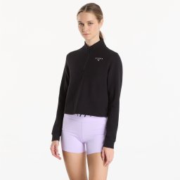 Суитшърт Puma W Puma X Hyrox Cloudspun 1/4 Zip Puma Black L