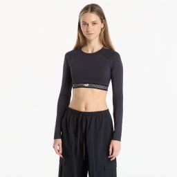Тениска New Balance AC Fitted Long Sleeve Black M