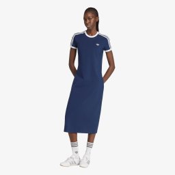 Облекло adidas 3 Stripes Dress (slim) Night Indigo/ White M