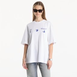 Тениска Off-White Bacco Arrow Skate S/S Tee UNISEX White M
