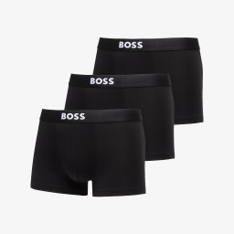 Боксерки Hugo Boss Trunk 3-Pack Micro One Black S