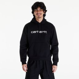 Суитшърт Carhartt WIP Hooded Carhartt Sweat Black/ White XS