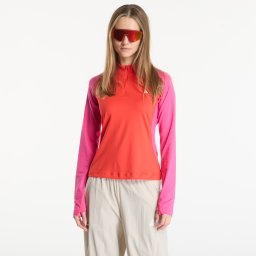 Тениска Nike ACG "Wildsee" Women's Dri-FIT 1/4-Zip Long-Sleeve Hiking Top Lt Crimson/ Desert Pink/ Summit White L
