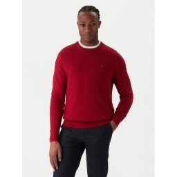 Tommy Hilfiger Пуловер MW0MW28046 Червен Regular Fit