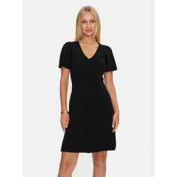 DKNY Ежедневна рокля DD4EN992 Черен Slim Fit