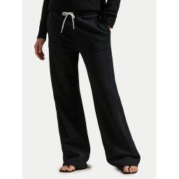 Polo Ralph Lauren Долнище анцуг 211977959002 Черен Wide Leg