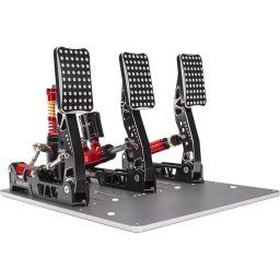 SIMAGIC Crimson Edition, Hydraulic Tri-pedal Set, 200kg Loadcell, Standard Throttle Plate. S310