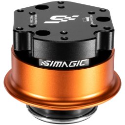 SIMAGIC Quick Release Wheel Adapter, CNC‑machined aluminium