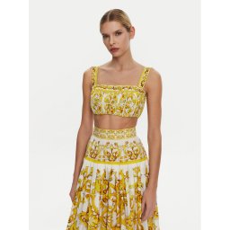 Dolce&Gabbana топ F755PT HH5EA Жълт Regular Fit