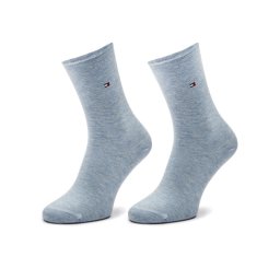 Tommy Hilfiger Дълги чорапи 371221106 Син