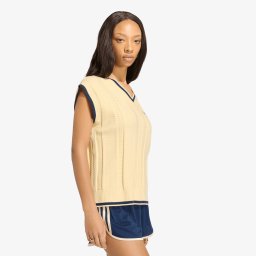 Елек adidas Cable Knit Vest UNISEX Warm Vanilla L