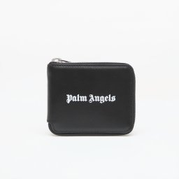 Портфейл Palm Angels Classic Logo Zip Around Black/ Off White Universal