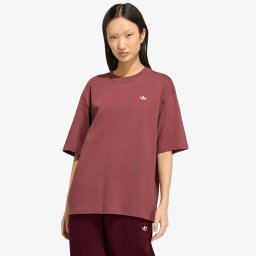 Тениска adidas Essentials Boyfriend T-shirt Quiet Crimson L