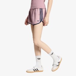 Къси панталони adidas Satin 3s Sprinter Short Magic Mauve/ Night Indigo S