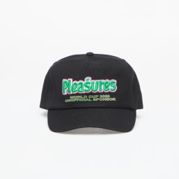 Шапка PLEASURES Sponsor 5 Panel Snapback Black Universal