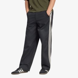 Панталони adidas 3 Stripes Pleated Trousers Black 31