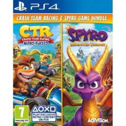 Игра Crash Team Racing Nitro Fueled and Spyro Reignited Trilogy PS4