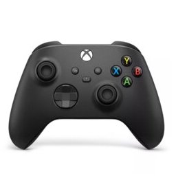 Геймпад Microsoft Xbox Series X Wireless Controller Carbon Black, безжичен, за PC/Xbox Series X/S, черен