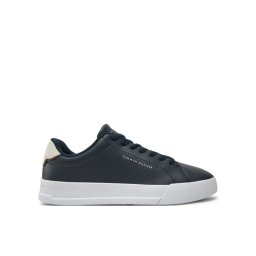 Tommy Hilfiger Сникърси Th Court Lth Detail Ess FM0FM05367 Тъмносин