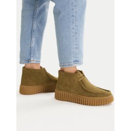 Clarks Зимни обувки Torhill Moss 26183872 Каки